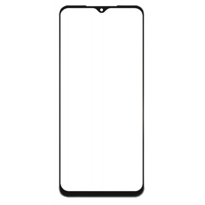 Replacement Front Glass For Itel Vision 3 Turbo Black By - Maxbhi Com