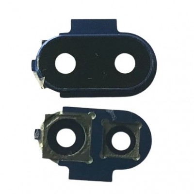 Camera Lens Glass with Frame for Doogee Y7 Plus  Black