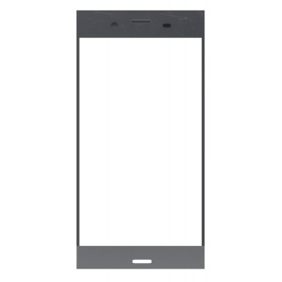 Replacement Front Glass For Sony Xperia Xz1 Silver By - Maxbhi Com