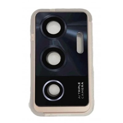 Camera Lens Glass With Frame For Vivo V23e 5g Gold By - Maxbhi Com