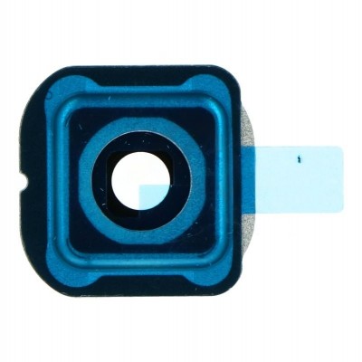 Camera Lens Glass With Frame For Samsung Galaxy S6 Edge Gold By - Maxbhi Com