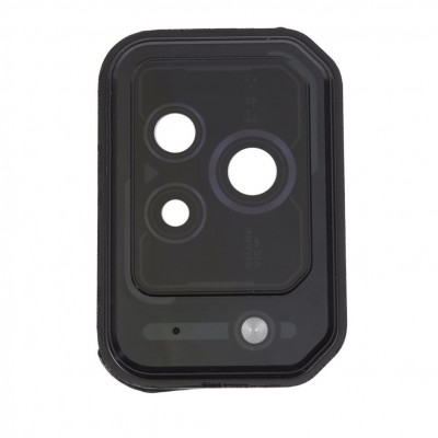 Camera Lens Glass With Frame For Xiaomi Black Shark 5 Pro White By - Maxbhi Com