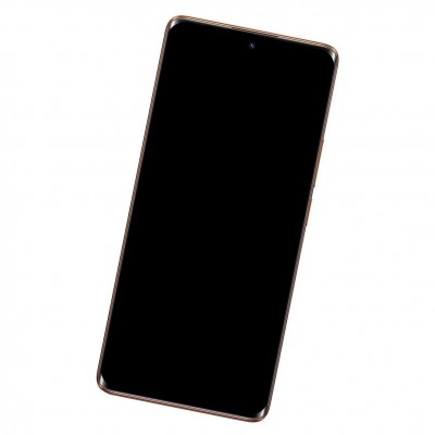 Camera Lens Glass with Frame for Realme 11 Pro 5G Beige