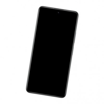 Camera Lens Glass with Frame for Xiaomi Poco X3 GT Black