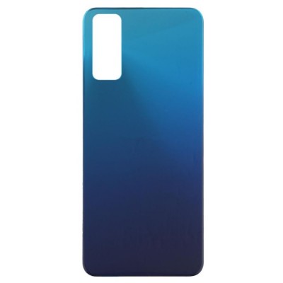 Back Panel Cover For Vivo Y20 2021 Blue - Maxbhi Com