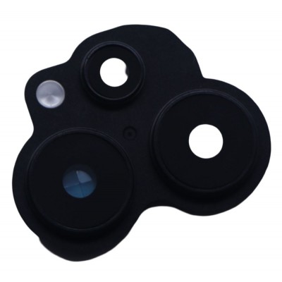 Camera Lens Glass With Frame For Realme 9i 5g Black By - Maxbhi Com