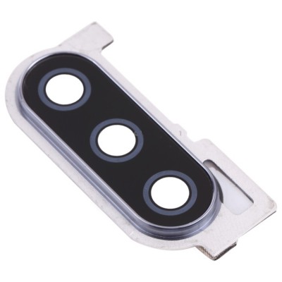 Camera Lens Glass With Frame For Sony Xperia 10 Iii Black By - Maxbhi Com