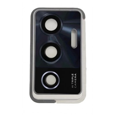 Camera Lens Glass With Frame For Vivo V23e White By - Maxbhi Com