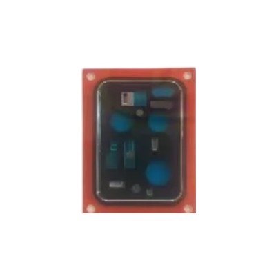Camera Lens Glass With Frame For Vivo Y33t White By - Maxbhi Com