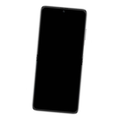 Camera Lens Glass with Frame for Huawei P50 Pocket 4G AL00 White