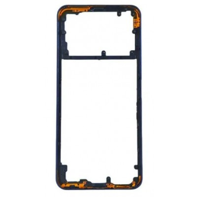 Middle Frame Ring Only For Vivo Y33t Blue By - Maxbhi Com