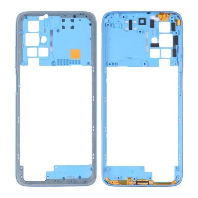 Middle Frame Ring Only For Xiaomi Redmi Note 11 4g Blue By - Maxbhi Com