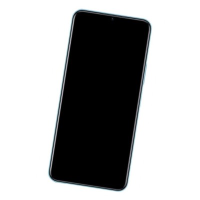 Camera Lens Glass with Frame for Vivo iQOO Z6 Lite 5G Black