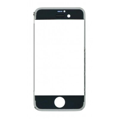 Replacement Front Glass For Apple Iphone 4 White By - Maxbhi Com