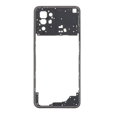 Middle Frame Ring Only For Oppo Reno 5 Z Black By - Maxbhi Com