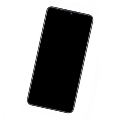 Camera Lens Glass with Frame for Oppo Reno 3 5G Black