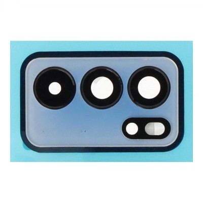 Camera Lens Glass With Frame For Oppo Reno 6 Pro Plus 5g Blue By - Maxbhi Com