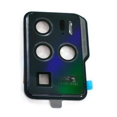 Camera Lens Glass With Frame For Zte Axon 30 Ultra 5g Blue By - Maxbhi Com
