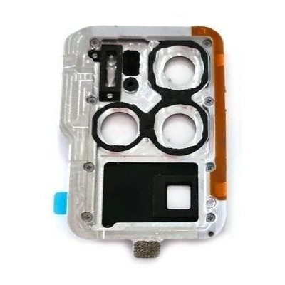 Camera Lens Glass With Frame For Zte Axon 30 Ultra 5g Blue By - Maxbhi Com