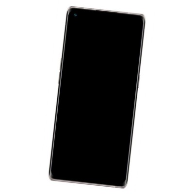 Camera Lens Glass with Frame for Oppo Reno 5 Pro Plus 5G White