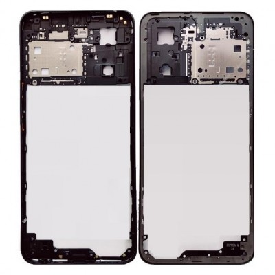 Middle Frame Ring Only For Oppo A77 4g Orange By - Maxbhi Com