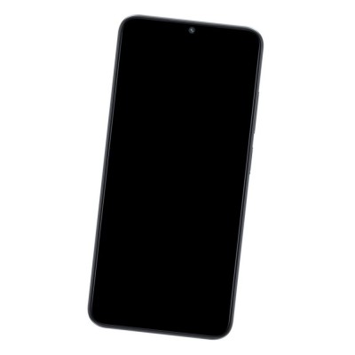 Camera Lens Glass with Frame for Xiaomi Poco M5 Black