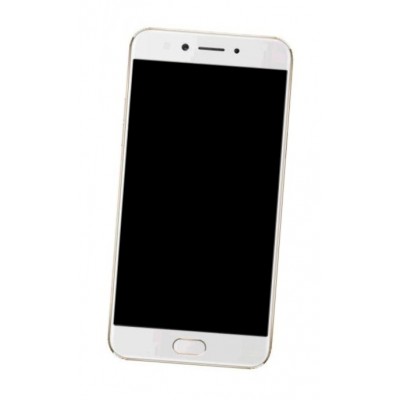 Camera Lens Glass with Frame for Oppo A77 Black
