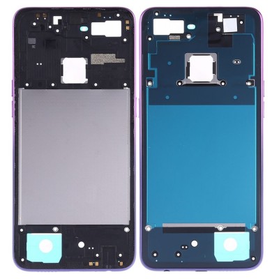 Middle Frame Ring Only For Oppo A7x Purple By - Maxbhi Com