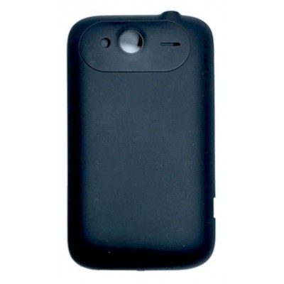 Back Panel Cover For Htc Wildfire S Black - Maxbhi Com