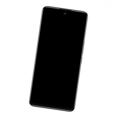 Camera Lens Glass with Frame for TCL 30 V 5G Black