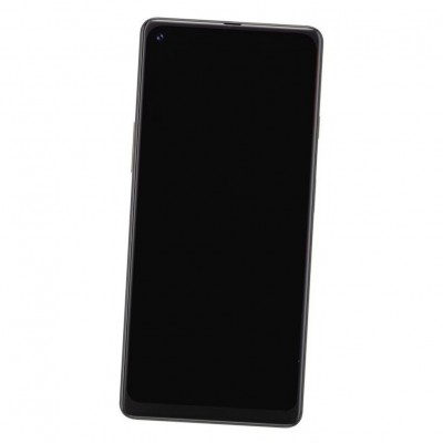 Camera Lens Glass with Frame for Cubot Max 3 Black