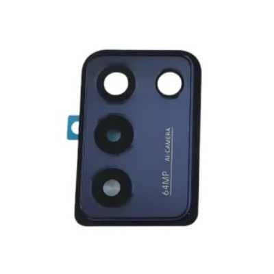 Camera Lens Glass With Frame For Oppo K9s Black By - Maxbhi Com