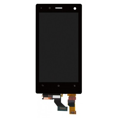 Lcd With Touch Screen For Sony Xperia Acro S Lt26w White By - Maxbhi Com