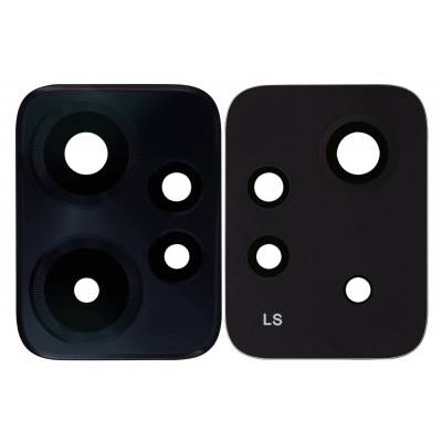 Camera Lens Glass With Frame For Motorola Moto G Power 5g Black By - Maxbhi Com