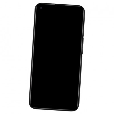 Camera Lens Glass with Frame for BLU G51S Black