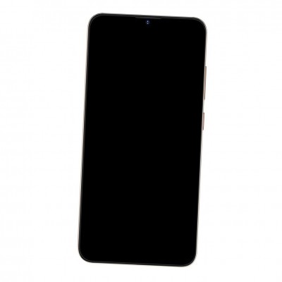 Camera Lens Glass with Frame for Philips PH2 Black