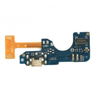 Charging Connector Flex Pcb Board For Itel S12 By - Maxbhi Com