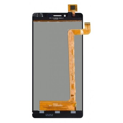 Lcd With Touch Screen For Cubot S208 Black By - Maxbhi Com