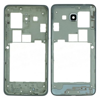 Middle Frame Ring Only For Samsung Galaxy Grand Prime Smg530f White By - Maxbhi Com