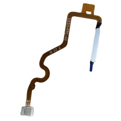 Fingerprint Sensor Flex Cable For Tecno Pova 5 White By - Maxbhi Com
