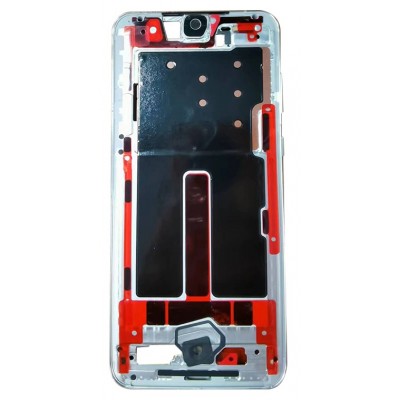 Lcd Frame Middle Chassis For Huawei P60 Pro White By - Maxbhi Com