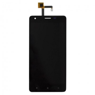 Lcd With Touch Screen For Oukitel K6000 Pro Black By - Maxbhi Com