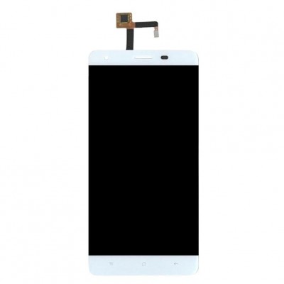 Lcd With Touch Screen For Oukitel K6000 Pro White By - Maxbhi Com