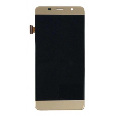 Lcd With Touch Screen For Leagoo M5 Edge Gold By - Maxbhi Com