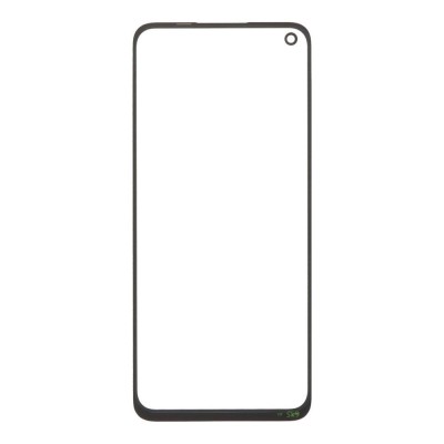 Replacement Front Glass For Realme 9 Pro Plus 5g Black By - Maxbhi Com