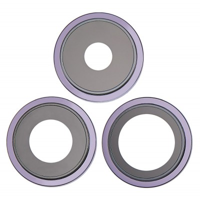 Camera Lens Glass with Frame for Apple iPhone 14 Pro Purple