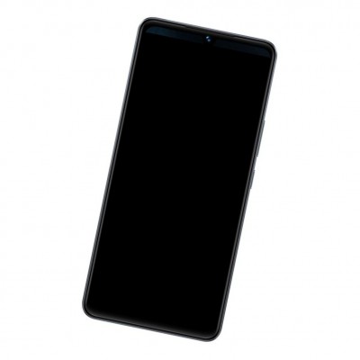 Camera Lens Glass with Frame for Vivo iQOO Z7 5G Black