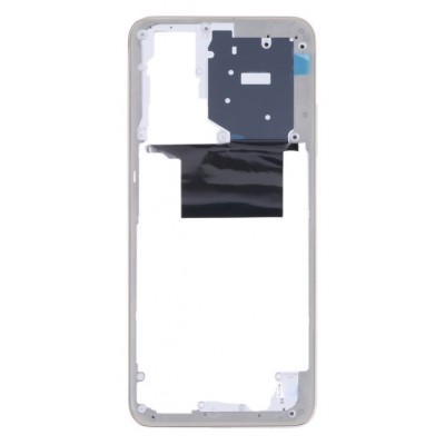 Middle Frame Ring Only For Xiaomi Redmi Note 11s White By - Maxbhi Com