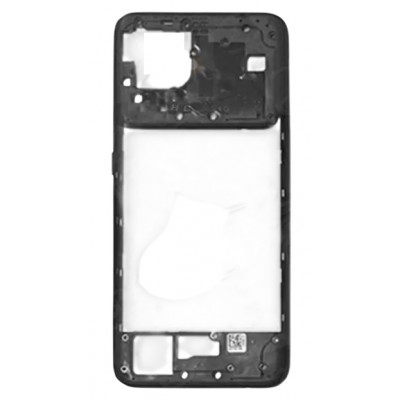 Middle Frame Ring Only For Oppo A16e Black By - Maxbhi Com