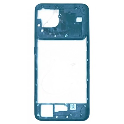 Middle Frame Ring Only For Oppo A16e Blue By - Maxbhi Com